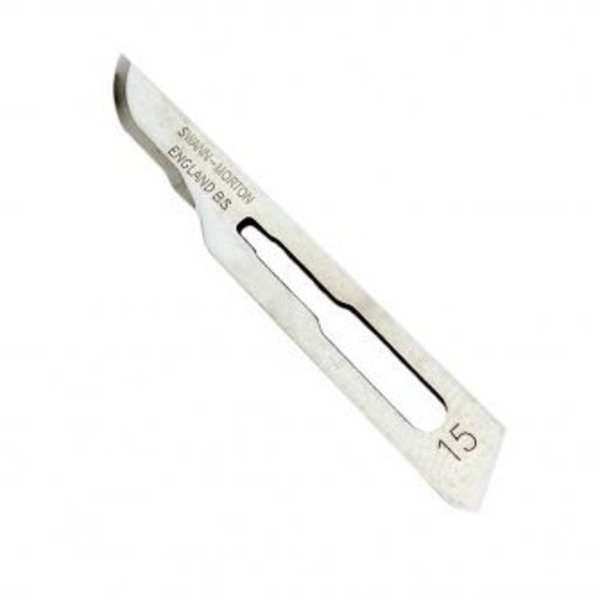 Cincinnati Surgical Dissecting Blade, Size 15, 100/PK 248173